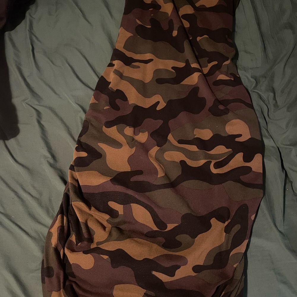Camouflage Bodycon Dress